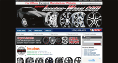 Desktop Screenshot of incubus-wheels.com