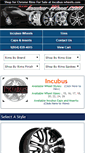 Mobile Screenshot of incubus-wheels.com